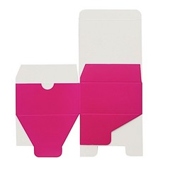 Fuchsia 100 pcs Cake FAVOR BOXES 4″x4″x2″ Wedding Party Decorations GIFT Supply