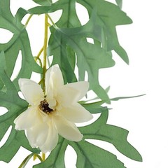 CREAM 6 ft SILK Daisy FLOWERS Garland Leaves Hanging Vine Party Home Decorations