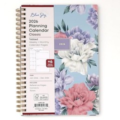 2026 Weekly and Monthly Planner Calendar, January 2026 – 5″ x 8″ Tula- 2026