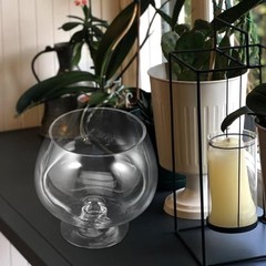 Clear Bubble Bowl Glass Fish Bowl Terrarium Globe Flower Vase Hydroponic Vase