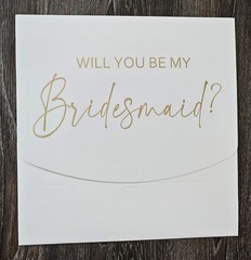 Bridal Party Boxes with Backup Cards – 2 MOH, 3 Bridesmaids