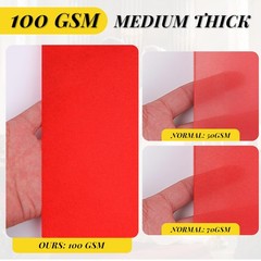 Red Carpet Runner for Party 100 GSM Felt Non-Woven Fabric Runway Carpet for Even