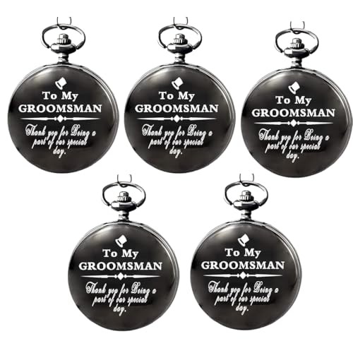 Udaney Groomsman Gifts for Wedding,Gifts for Groomsman from Groom, 5-PCS