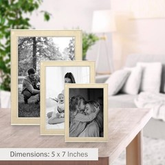 Siena Beaded Silver Picture Frame, Tarnish Resistant Finish, Perfect Photo Fr…