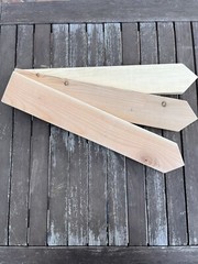 Wood Sign Arrows, DIY Wedding Sign, DIY Directional Sign, Kids Room, She Shack
