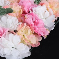 Flower Wall Fake Panel Party Artificial Wedding Decor Hydrangea Flower Wall NEW