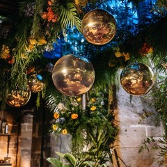 Yescom 12″ Large Disco Ball Mirror Big Hanging Glass for Party Events Wedding