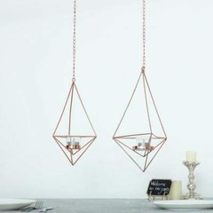 Geometric Candle Holders Hanging Decorations Party Events Wedding Centerpieces