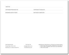 BookFactory Guest Book (120 Pages) / Guest Sign-in Book/Guest Registry/Guestbook