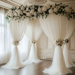 Table Skirt Dining Area Accessories Suitable For Wedding Birthday Party Supplies