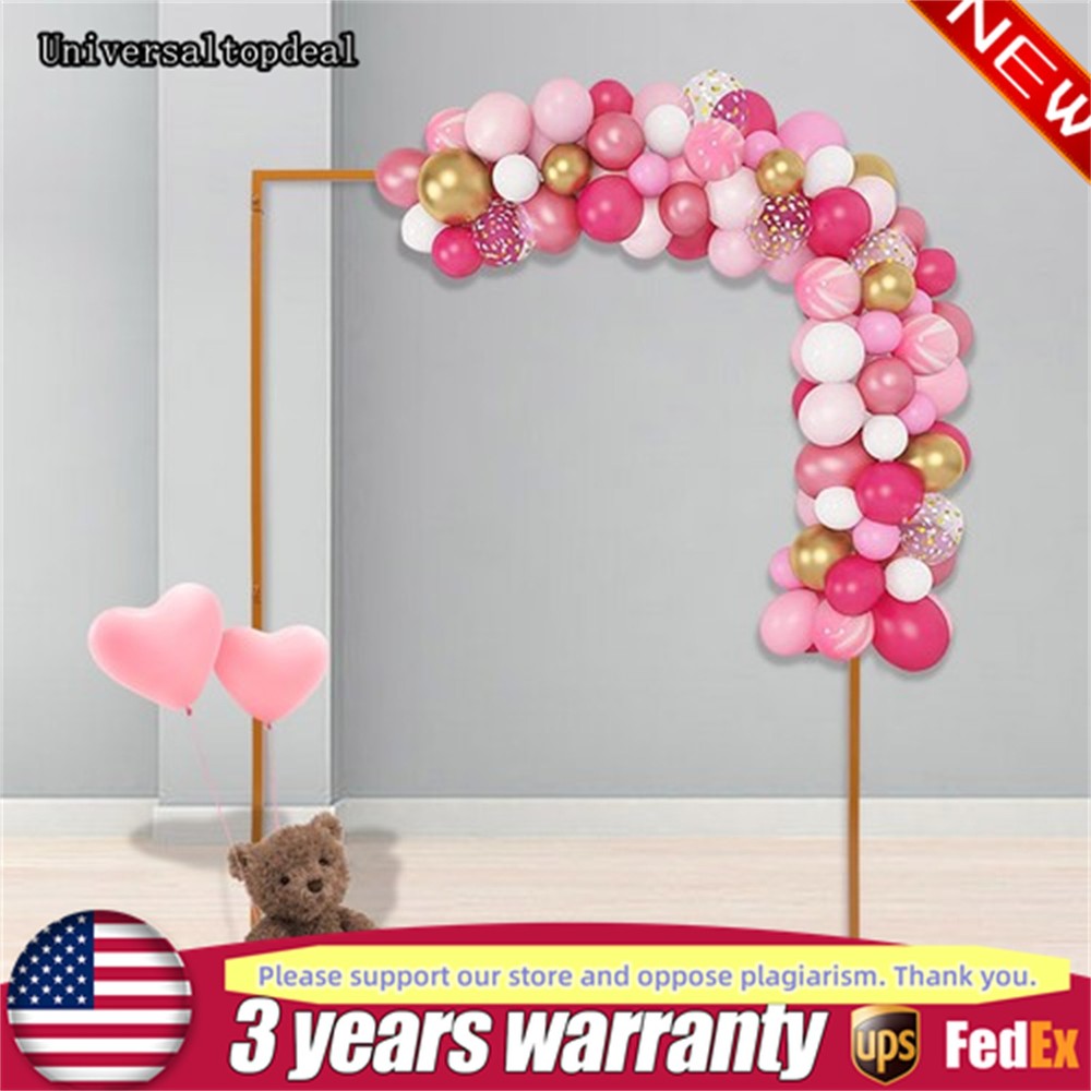 Wedding Rectangular Arch Rack Flower Balloon Arch Stand Party Backdrop Decor