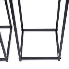 3Pcs Metal Stand Wedding Decoration Road Lead Flower Centerpiece Column Set