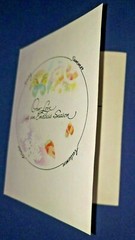 VINTAGE Invitation/ Announcement Cards 50 Card/pk 5″ x 6 3/4″ cream color