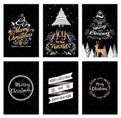 12 Pack Small Size Merry Christmas Greeting Cards & Envelopes, 4″ x 6″ Size, …