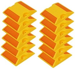 12 Pack 4 x 4 inch Road Reflectors Reflective Pavement Marker, Road Driveway