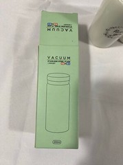 Handmade laser engraved double insulated flower girl 200ml flask NIB hot & cold