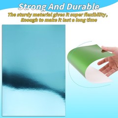 100 Sheets Metallic Mixed Cardstock 12x 12inch-100 sheets, 10 Colors