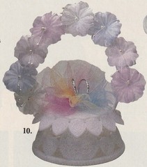 New Vintage Wilton Petite Pastel Colors Wedding CakeTop, 106-2000