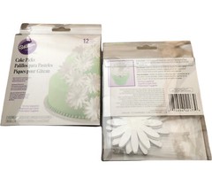 Wilton 120-1177 Dimensional Pointed Flower Cake Side Picks, 24 Count (2 X 12)