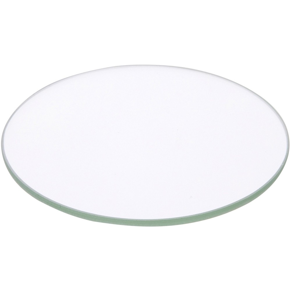 Plymor 3.5″ Round, 3mm Thick Non-Beveled Clear Glass Circle