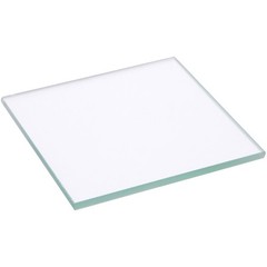Plymor 2.5″ Square, 3mm Thick Non-Beveled Clear Glass