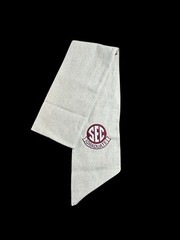 University of Oklahoma (OU) Cotton Wreath Sash (2 Logos) 40k Stitch SEC Graduate
