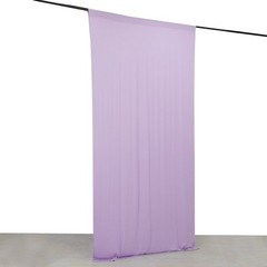 5 ft x 10 ft LAVENDER 4-Way Stretch Spandex Divider Backdrop Curtain Wedding