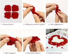 1000Pieces Rose Petals, Artificial Flower Petals Fake Rose Petals for Romantic N