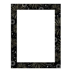 Happy New Year Holiday Letterhead / 50 Festive Fireworks, Fireworks