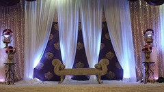 115″ x 216″ IVORY Chiffon Curtains Drapes Panel for Event Decor Backdrop Draping