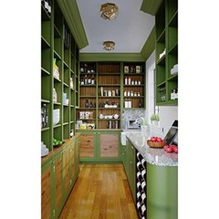 Three-Light Beveled Glass 9-3/4″ Close-to-Ceiling Brass