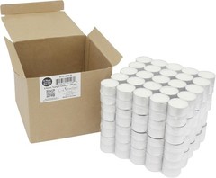 Stonebriar 100 Pack Unscented 8 Hour Extended Burn Time Tea Light Candles, White