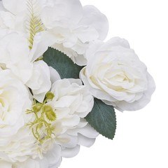 10 Pcs Dining Table Flower Centerpieces White Artificial Wedding Centerpiece NEW