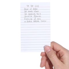 400 Count Vertical Ruled Index Cards 3 X 5 Flash Card Double Sided Lined Note…