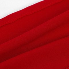 Transformative 50-Pack Red Spandex Chair Sashes with Buckle for Celebrations