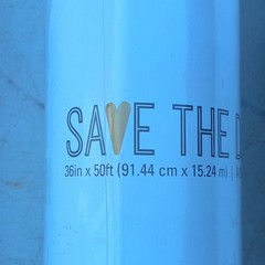 Save the Date 36″ x 50′ Aisle Runner