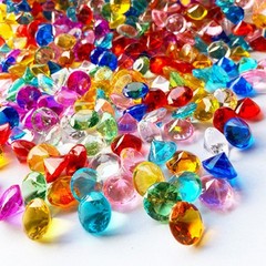 Yellow Pirate Jewels Perfect for Stage Props and Treasure Hunting Events