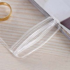 100x Clear Resealable Antioxidant Jewelry PVC Packaging Bags Product Packing Bag