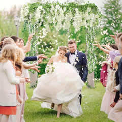 10 Pack Artificial Wisteria Hanging Flowers Silk Vine Wedding Party Decor