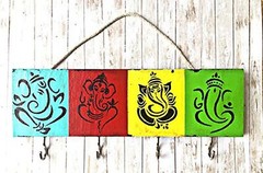 CrafTreat Reusable Indian Stencils for Painting on Wood, Wall, Tile, Canvas, …