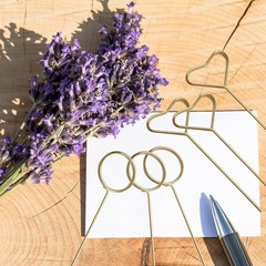 40Pcs Floral Pick Card Holder, Card Holder for Flower Arrangement, Gift Card Tre