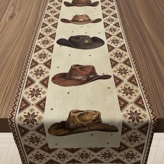 Western Party Decorations – Western Cowboy Table Runner For Cowboy Party