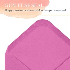 Gift Card Envelopes – 160-Count Mini Envelopes, 4 x 2.7 Inches, 16 Colors