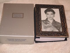 100 Photo Album Pierced Silverplated by Royal Limited 4 X 6 NICE