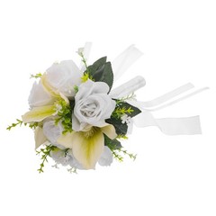 Simulated Rose Bouquet Bridal Artificial Flowers Wedding Bouquets for Brides