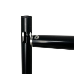 10 feet x 12 feet BLACK Heavy Duty Metal DIY Adjustable Backdrop Stand Party