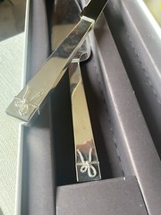 Vera Wang Wedgwood Silver Cake Trowel Set Love Knot Wedding Cake Serving Bridal