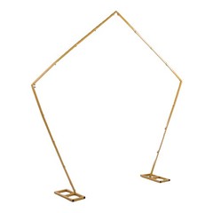 2-Wedding Arch Metal Backdrop Stand Elegant Stable For Wedding Ceremony 2.5m