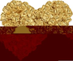 Reusable Gold Silk Rose Petals – Perfect for Weddings & Parties, 1000 Count