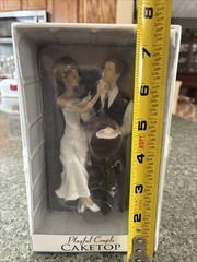 Playful Couple Cake Top